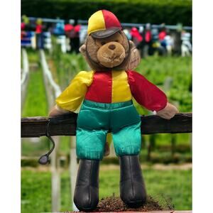 NWT- Vintage The Color Of Hugs Aurora Plush Stuffed Animal 20" Jocko Jockey